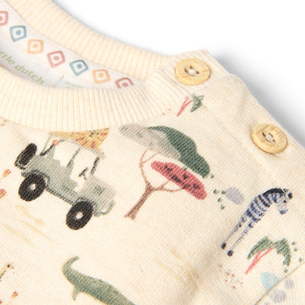 Little Dutch Baby Sweater Safari Adventure