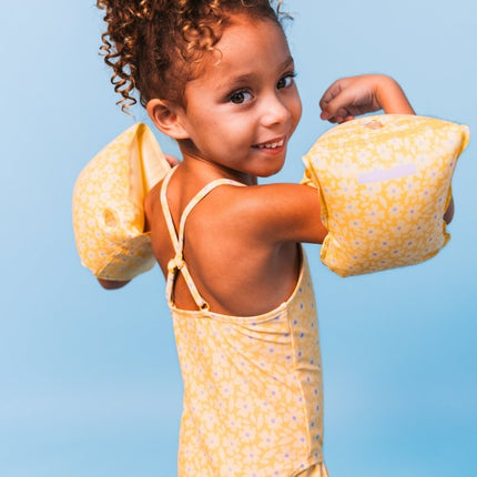 Swim Essentials Badpak Kind Florish Yellow koop je bij Babywinkel