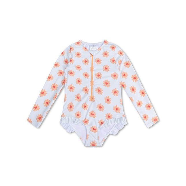 Swim Essentials Badpak Kind Flower Hearts Lange Mouwen koop je bij Babywinkel