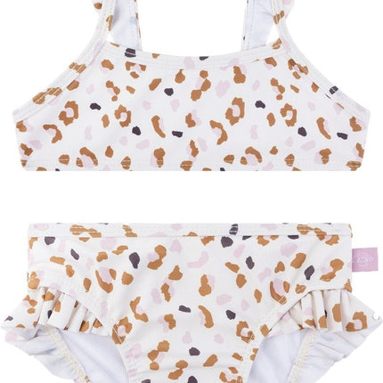 Swim Essentials Bikini Kind Panterprint Off White Kahki - Swim Essentials - Babywinkel - 7432233944982