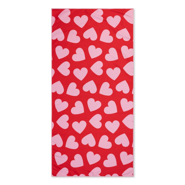 Swim Essentials Strandlaken Hearts Red koop je bij Babywinkel