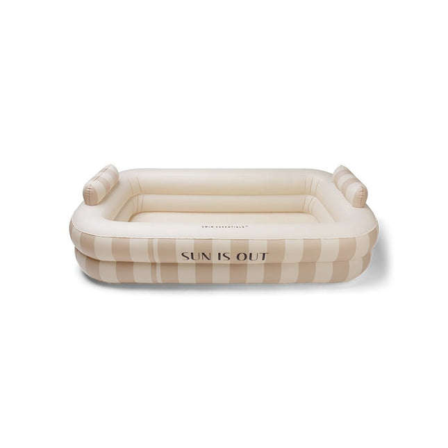 Swim Essentials Saint Tropez Familie Zwembad Beige koop je bij Babywinkel