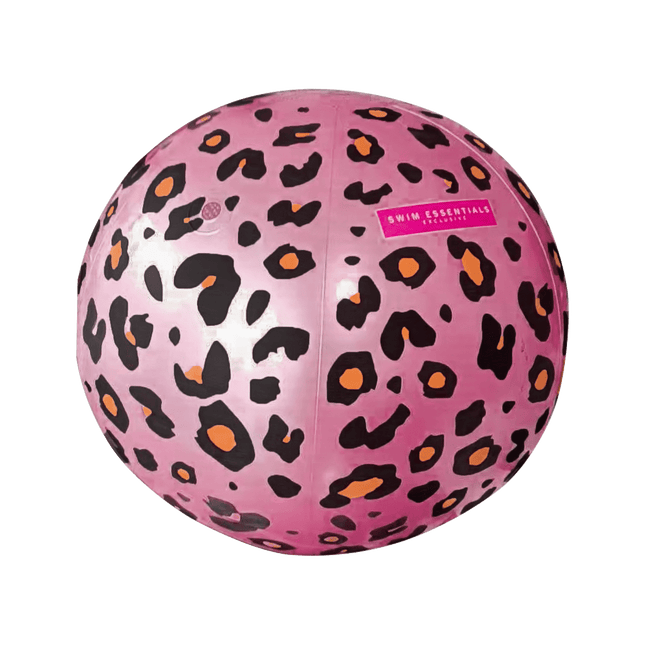Swim Essentials Strandbal Met Sproeiers Panterprint 57Cm - Swim Essentials - Babywinkel - 7432233943909