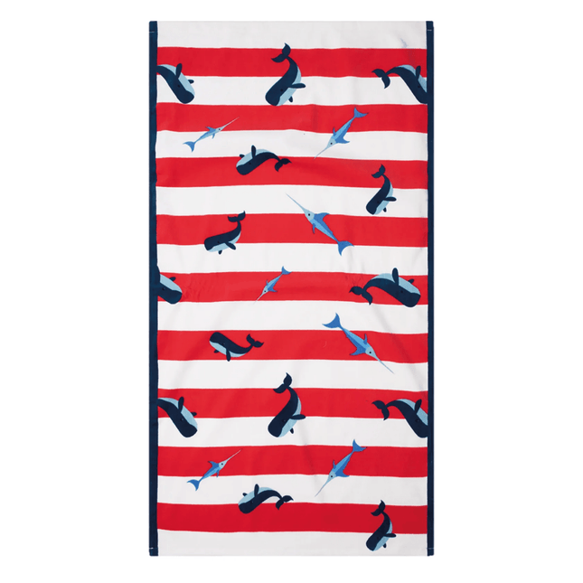 Swim Essentials Strandlaken Walvis Rood 135X65Cm koop je bij Babywinkel
