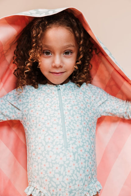 Swim Essentials Uv Zwempak Florish Green Rashguard Ruffle koop je bij Babywinkel