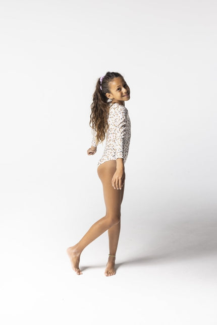 Swim Essentials Uv Zwempak Panterprint Off White Kahki - Babywinkel - 7432233952949