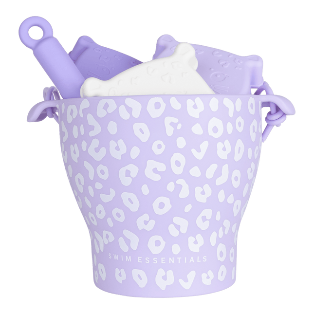 Swim Essentials Zandbak Speelgoed Emmerset Leopard Lila - Swim Essentials - Babywinkel - 7432234238295