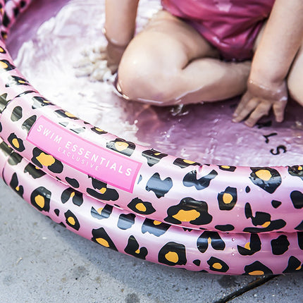 Swim Essentials Zwembad Baby Panterprint Rose Goud 60Cm - Swim Essentials - Babywinkel - 7432233923994