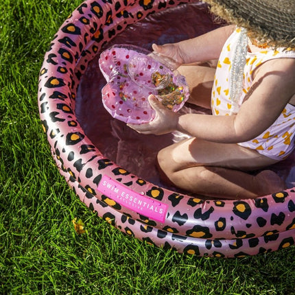 Swim Essentials Zwembad Baby Panterprint Rose Goud 60Cm - Swim Essentials - Babywinkel - 7432233923994