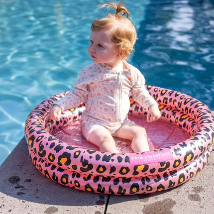 Swim Essentials Zwembad Baby Panterprint Rose Goud 60Cm - Swim Essentials - Babywinkel - 7432233923994
