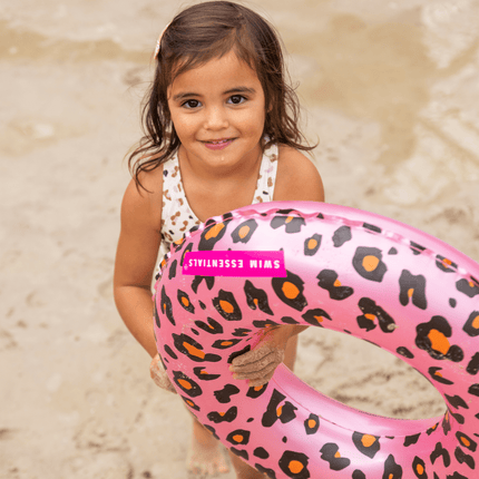 Swim Essentials Zwemband Kind Luipaard Print Roze 55Cm - Swim Essentials - Babywinkel - 7432233952970