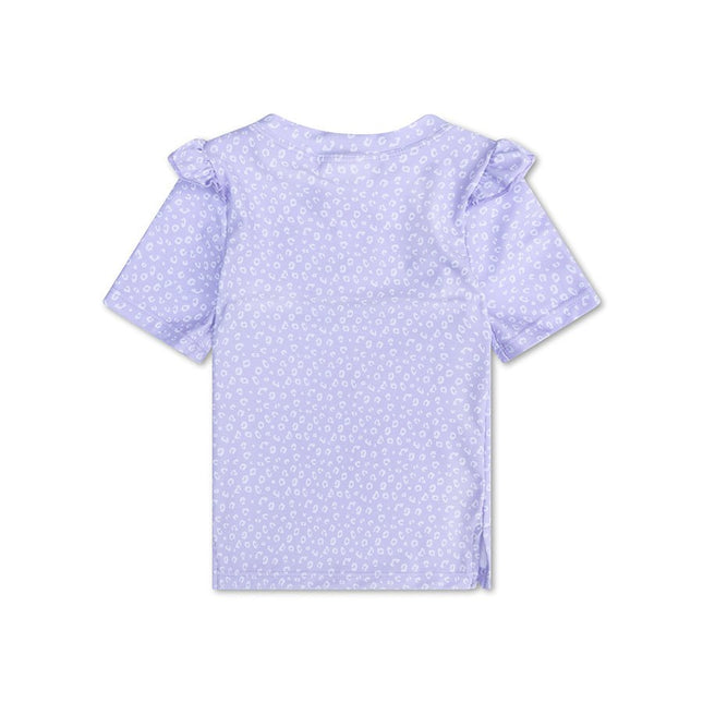 Swim Essentials Zwemshirt Kind Uv Lila Leopard - Swim Essentials - Babywinkel - 7432234142172