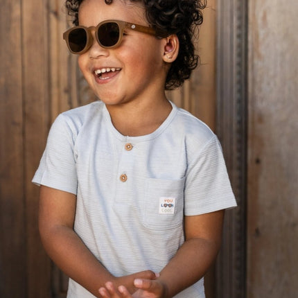 T-shirt korte mouw Light Blue koop je bij Babywinkel