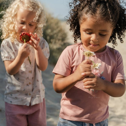 T-shirt korte mouw Pink Blush koop je bij Babywinkel