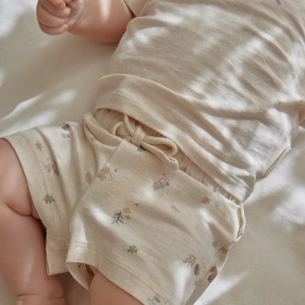 T-shirt korte mouw zand Sand Melee koop je bij Babywinkel