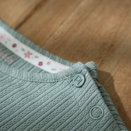 T-shirt lange mouw Garden Green - Babywinkel - 8721122580806