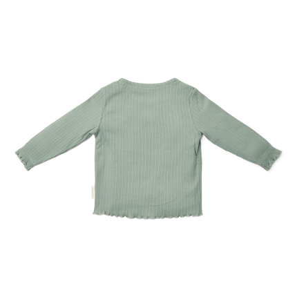 T-shirt lange mouw Garden Green - Babywinkel - 8721122580806