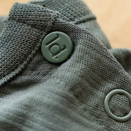 T-shirt lange mouw Night Green - Babywinkel - 8721122579350