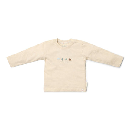 T-shirt lange mouw Sand Melee - Babywinkel - 8721122579299