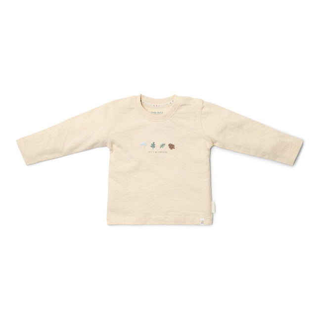 T-shirt lange mouw Sand Melee - Babywinkel - 8721122579299
