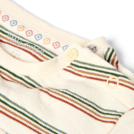 Little Dutch Baby Shirt Safari Stripe