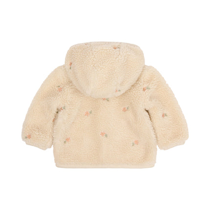 Little Dutch Baby Vestje Teddy Sand Flowers