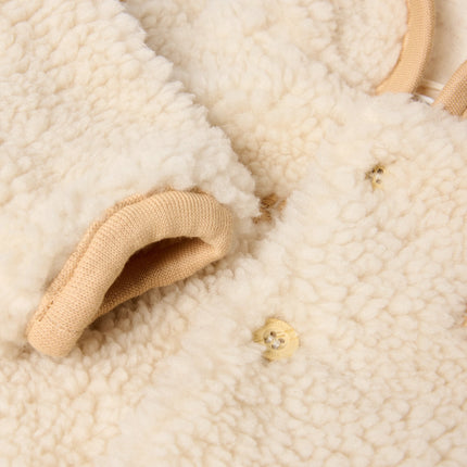 Little Dutch Baby Vestje Teddy Sand Paws