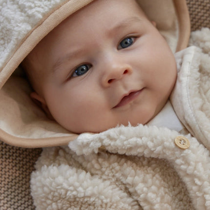 Little Dutch Baby Vestje Teddy Sand Paws