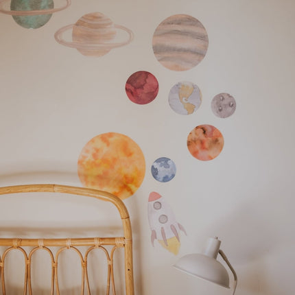 That's Mine Muursticker Solar System Multie Onesize koop je bij Babywinkel