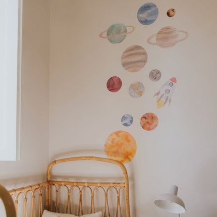 That's Mine Muursticker Solar System Multie Onesize koop je bij Babywinkel