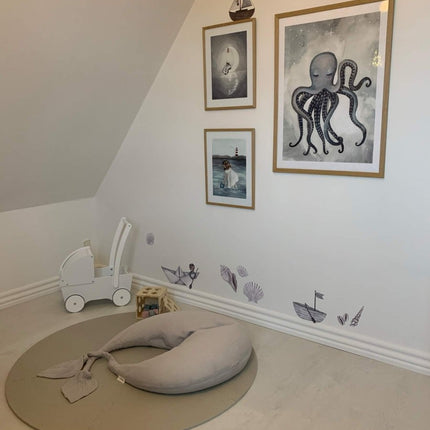 That's Mine Speelmat Foam Circle Light Brown koop je bij Babywinkel