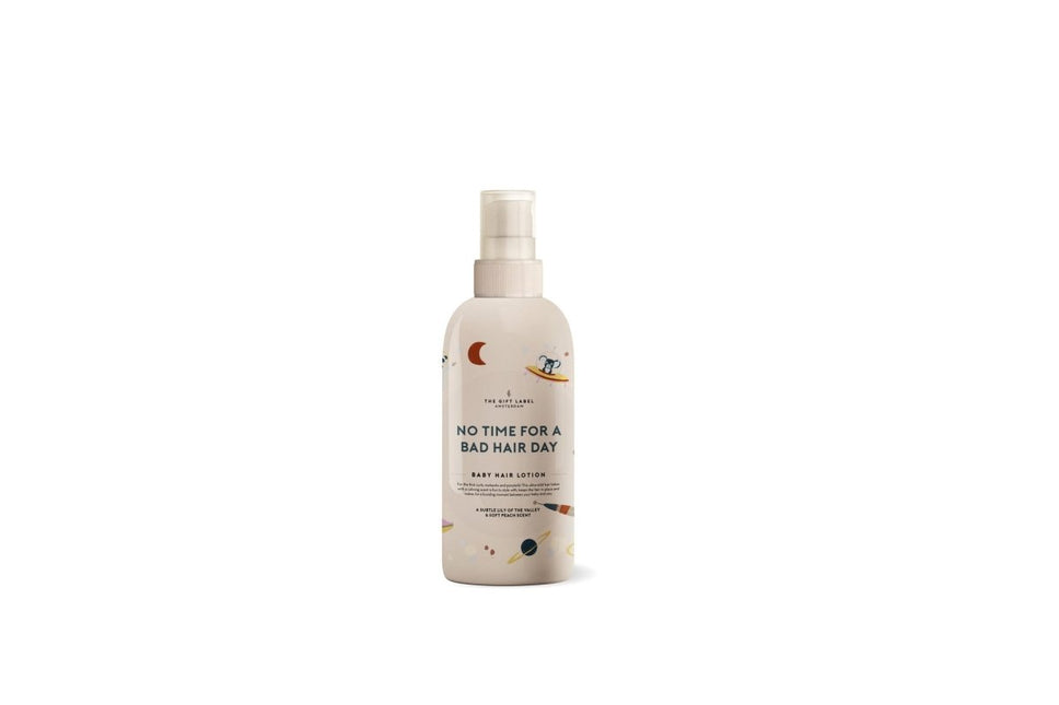 The Gift Label Haarlotion Baby No Time For A Bad Hair Day Boys 150Ml - The Gift Label - Babywinkel - 8720301553532