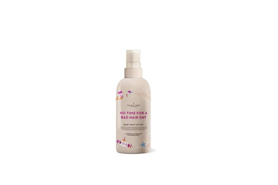 The Gift Label Haarlotion Baby No Time For A Bad Hair Day Girls 150Ml - The Gift Label - Babywinkel - 8720301553501