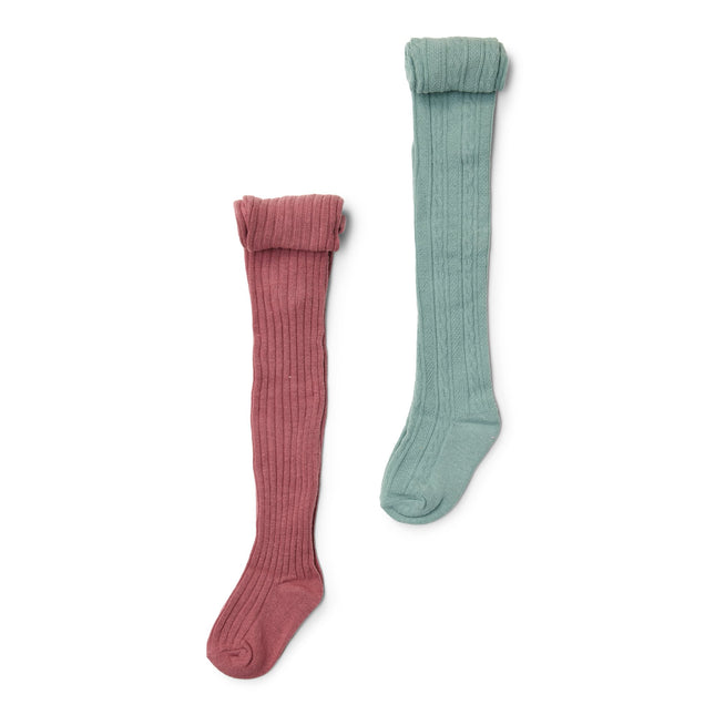 Lot de 2 Maillots Rouge/Garden Green