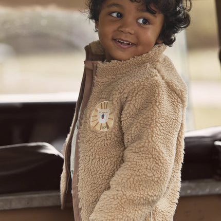 Little Dutch Baby Vestje Teddy Warm Taupe