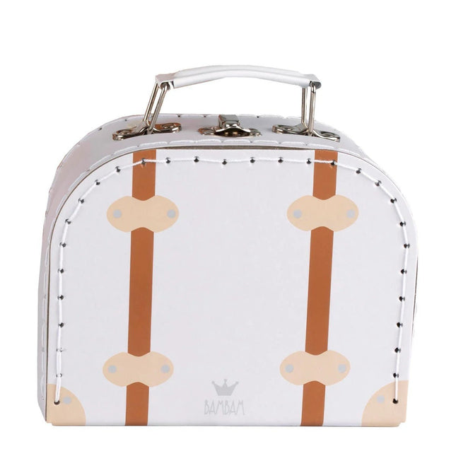 Travel suitcase Vintage white small - Babywinkel - 8711811099917