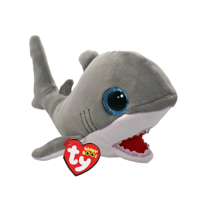 Ty Beanie Boo Finnegan Shark Gray 15cm - Babywinkel - 008421373765