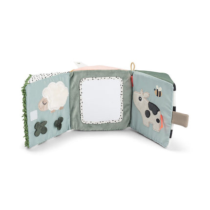 Uitklapbare sensorische spiegel Kleine boerderij Kleurenmix koop je bij Babywinkel