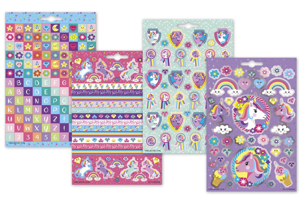Unicorn Stickerboek - Babywinkel - 8714274071117