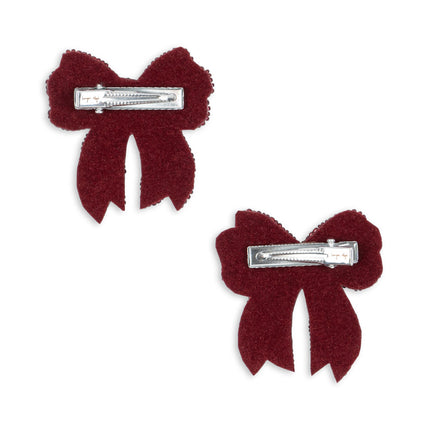 <tc>Konges Slojd</tc> Barre d'épingle à cheveux pour bébé, paillettes Rio Red 2pcs