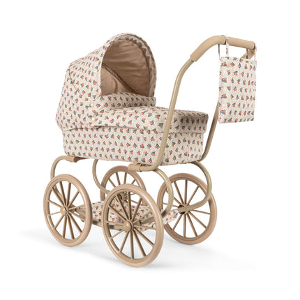 <tc>Konges Slojd</tc> landau de poupée Verona Blues avec toit solaire
