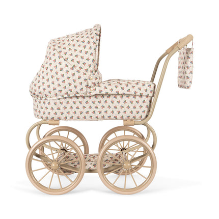 <tc>Konges Slojd</tc> landau de poupée Verona Blues avec toit solaire