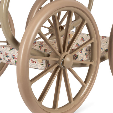 <tc>Konges Slojd</tc> landau de poupée Verona Blues avec toit solaire