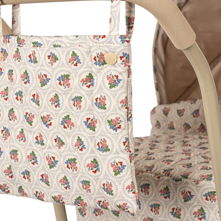 <tc>Konges Slojd</tc> landau de poupée Verona Blues avec toit solaire