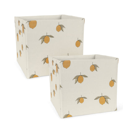 <tc>Konges Sløjd</tc> Panier de rangement Lemon, lot de 2