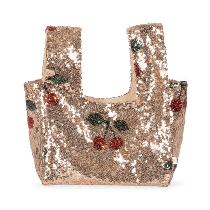 Konges Sløjd Sac pour enfant Starla Sequin Ma Grande Cerise Blush