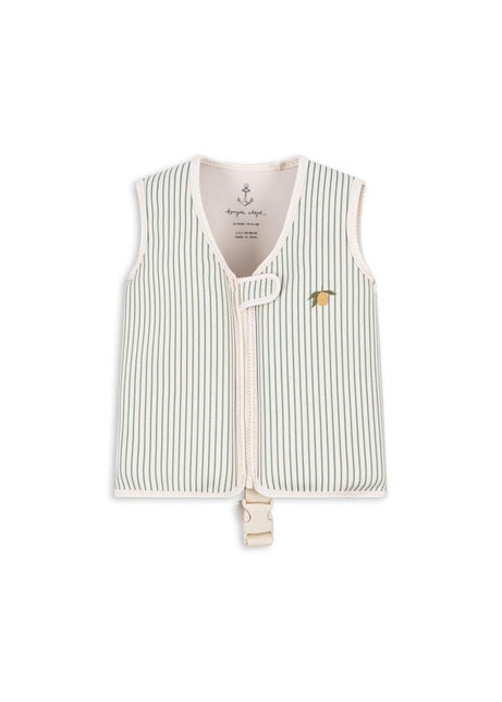<tc>Konges Slojd</tc> Gilet de sauvetage Rayure de thé Citron