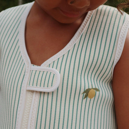 <tc>Konges Slojd</tc> Gilet de sauvetage Rayure de thé Citron