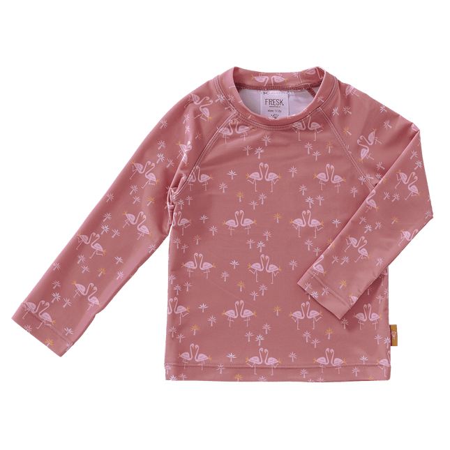 Fresk Zwemshirt Kind Uv Longsleeve Flamingo koop je bij Babywinkel