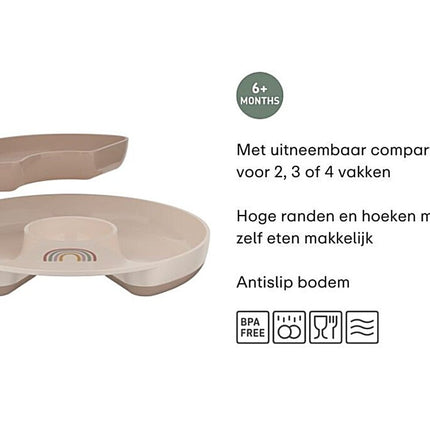 Vakjesbord Mepal Mio - Sunshine & Rainbow - Babywinkel - 8720294049524